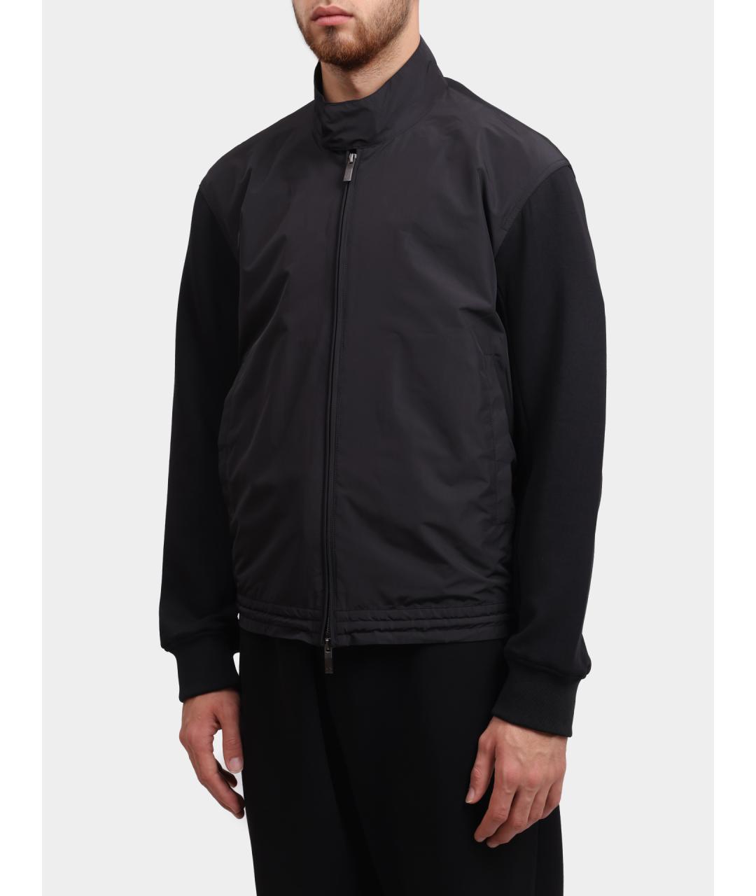 ARMANI EXCHANGE Черная полиамидовая куртка, фото 3