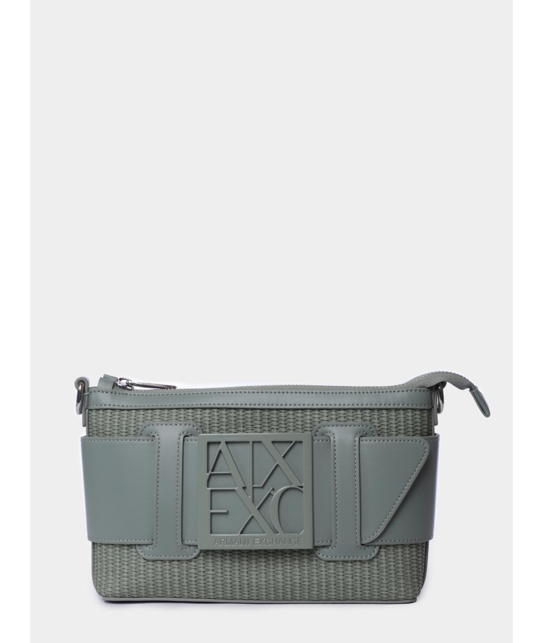 ARMANI EXCHANGE Зеленая сумка через плечо, фото 2