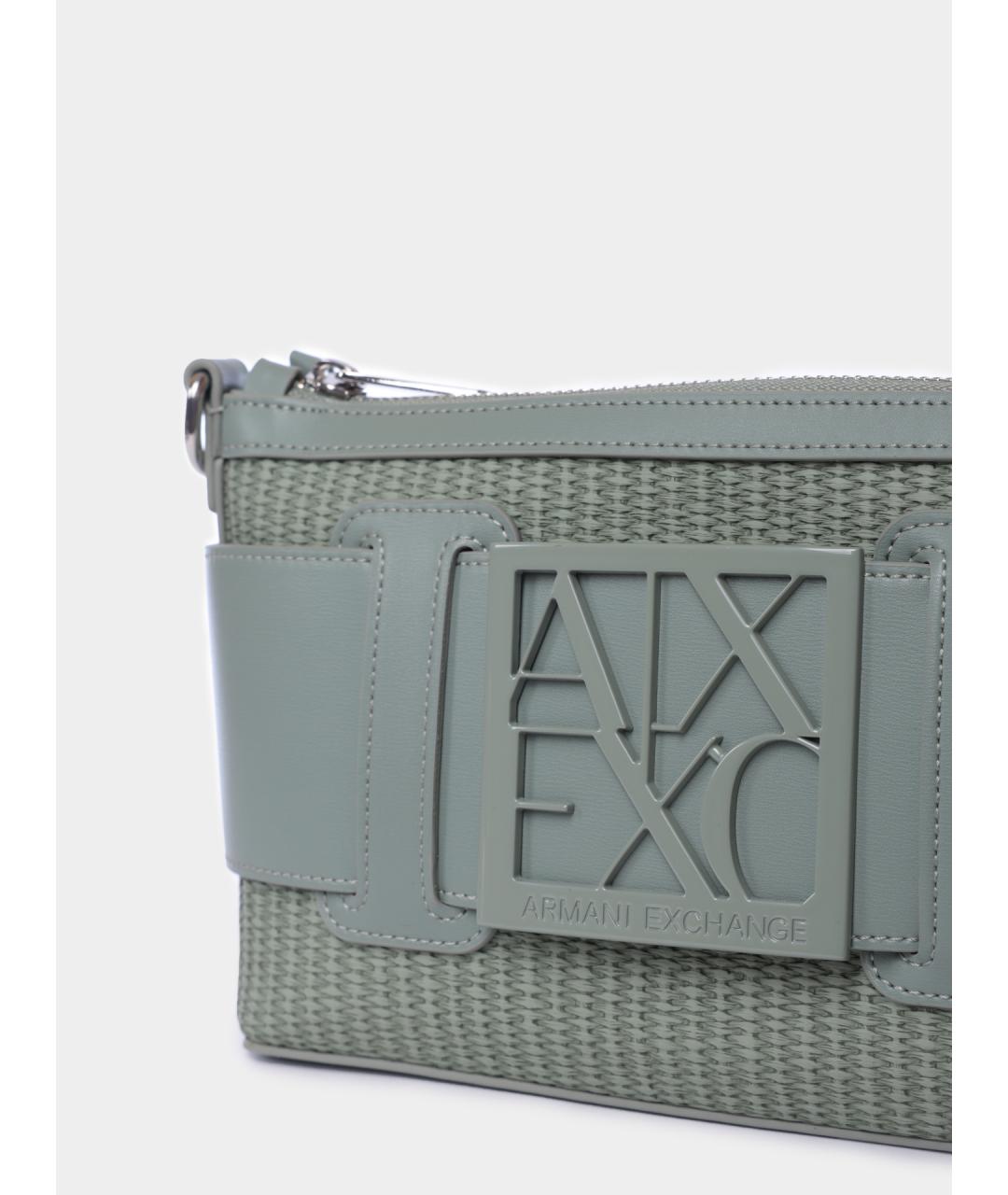 ARMANI EXCHANGE Зеленая сумка через плечо, фото 5