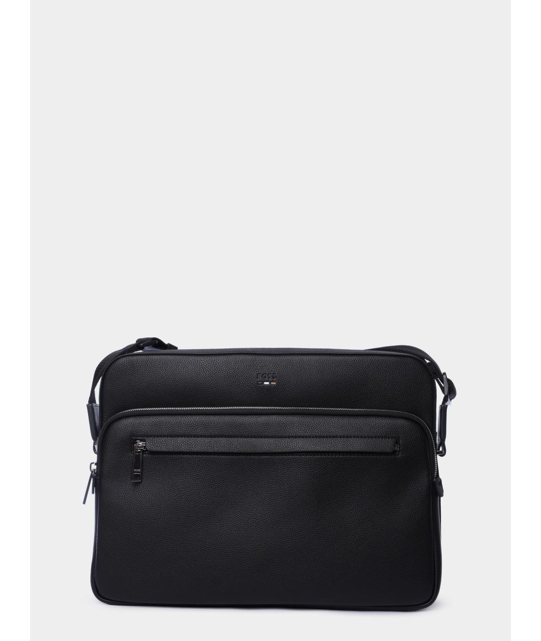 HUGO BOSS Черная сумка на плечо, фото 2