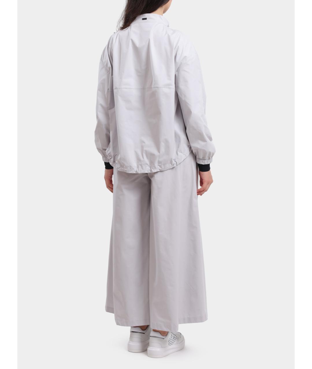 HERNO Серая полиамидовая куртка, фото 4