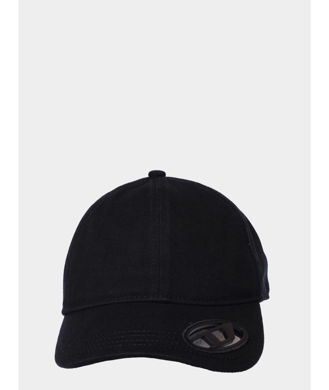 DIESEL Черная хлопковая кепка/бейсболка, фото 5