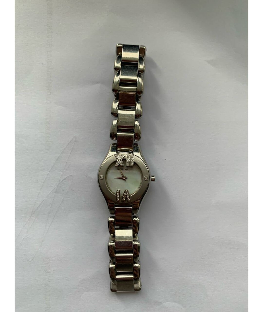 NINA RICCI Серебряные стальные часы, фото 6