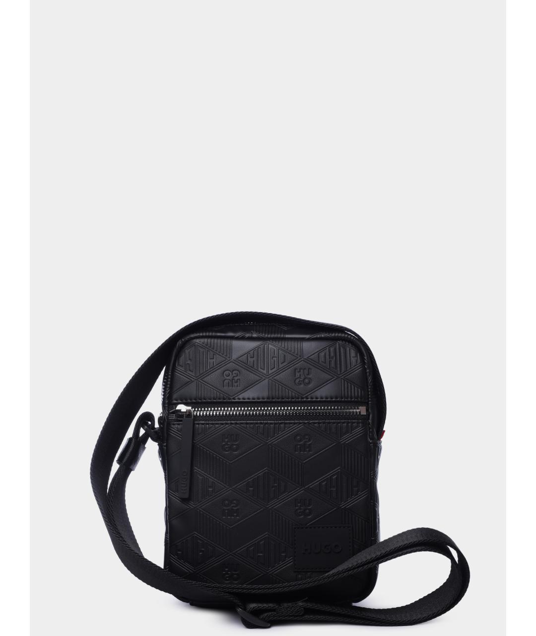 HUGO Черная сумка на плечо, фото 6