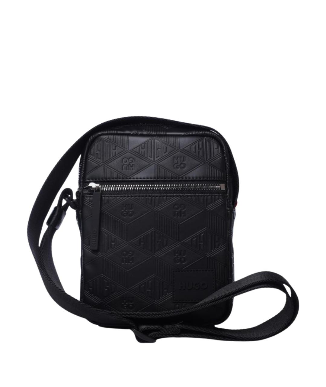 HUGO Черная сумка на плечо, фото 2