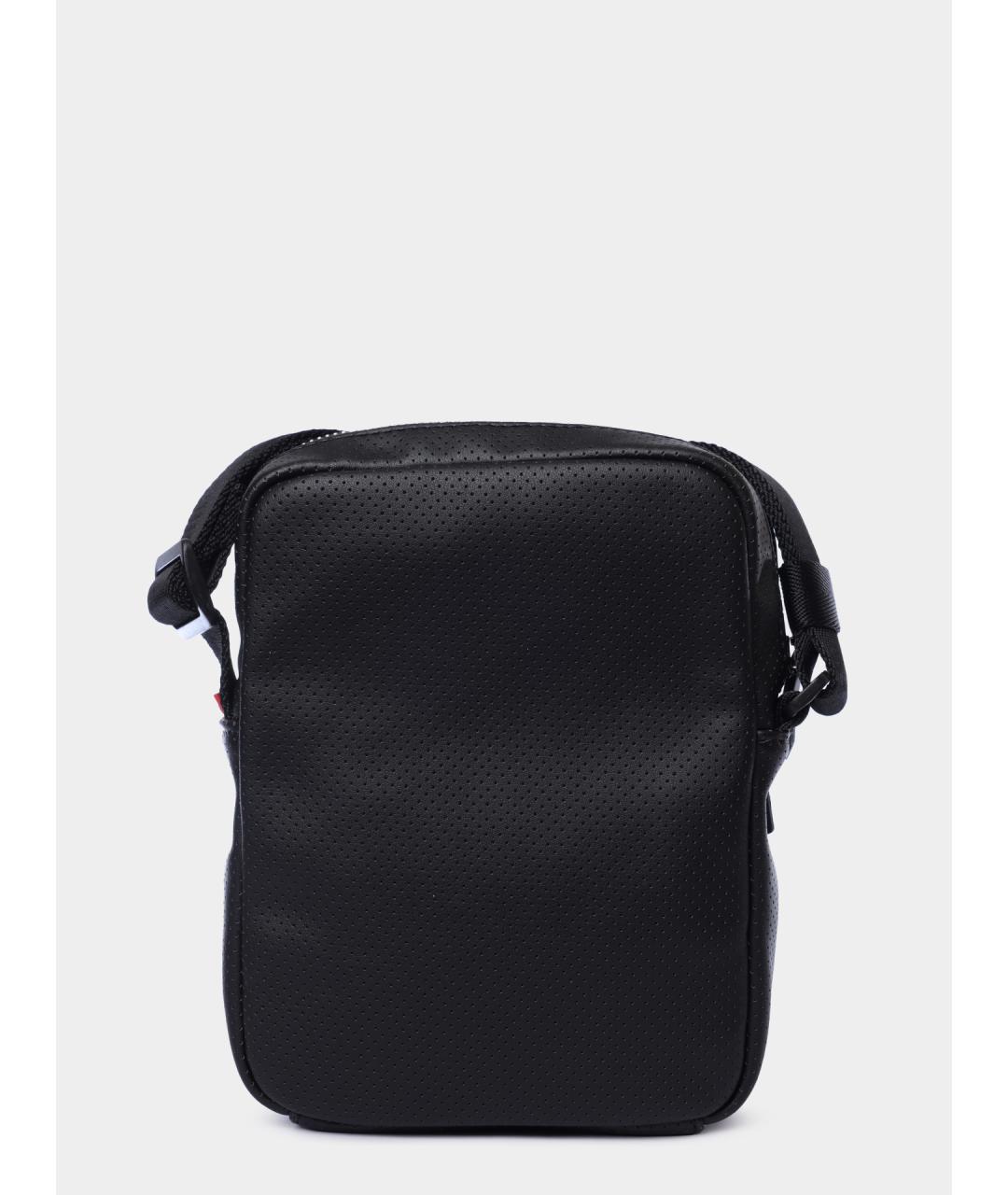 HUGO Черная сумка на плечо из искусственной кожи, фото 5