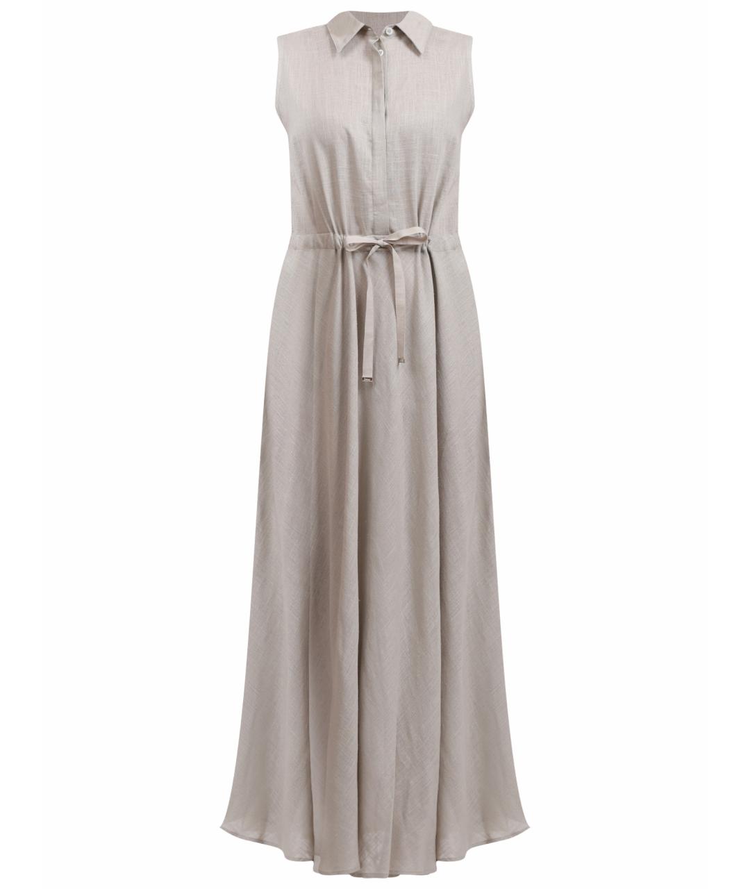 HERNO Серое повседневное платье, фото 1