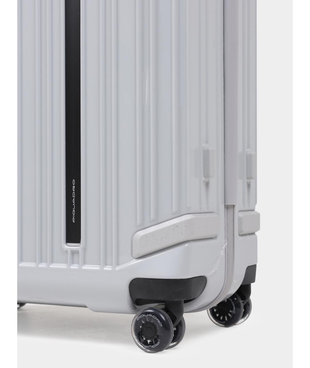 PIQUADRO Белый чемодан, фото 4