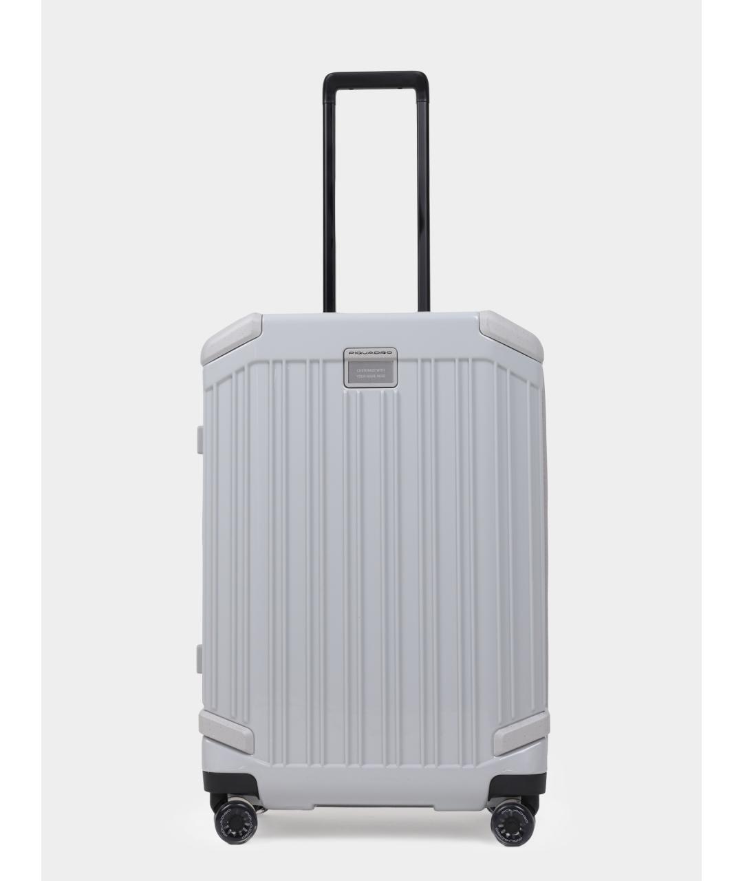 PIQUADRO Белый чемодан, фото 2