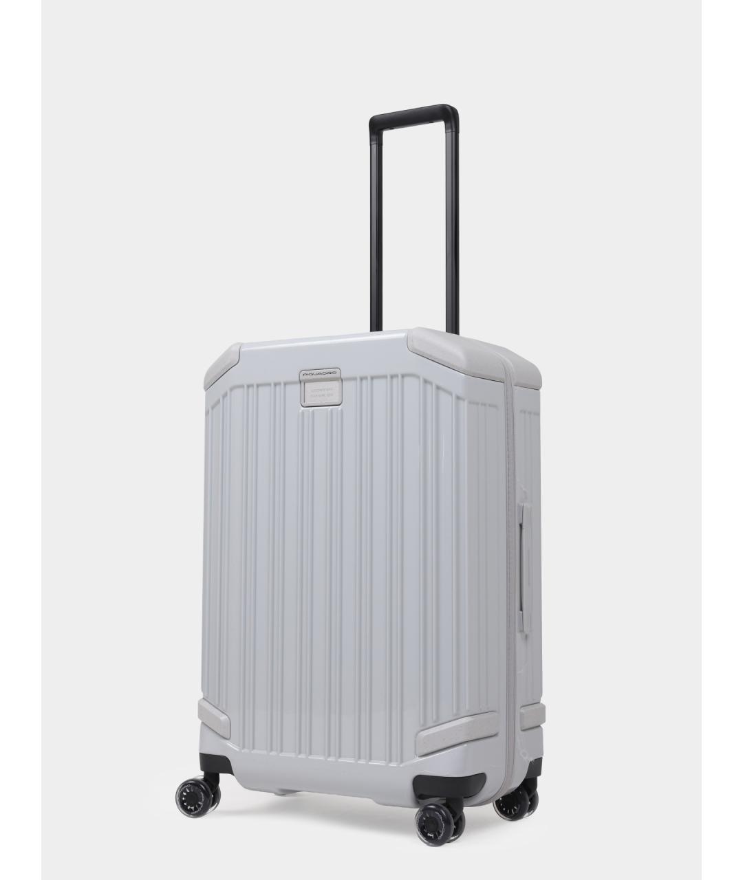 PIQUADRO Белый чемодан, фото 7