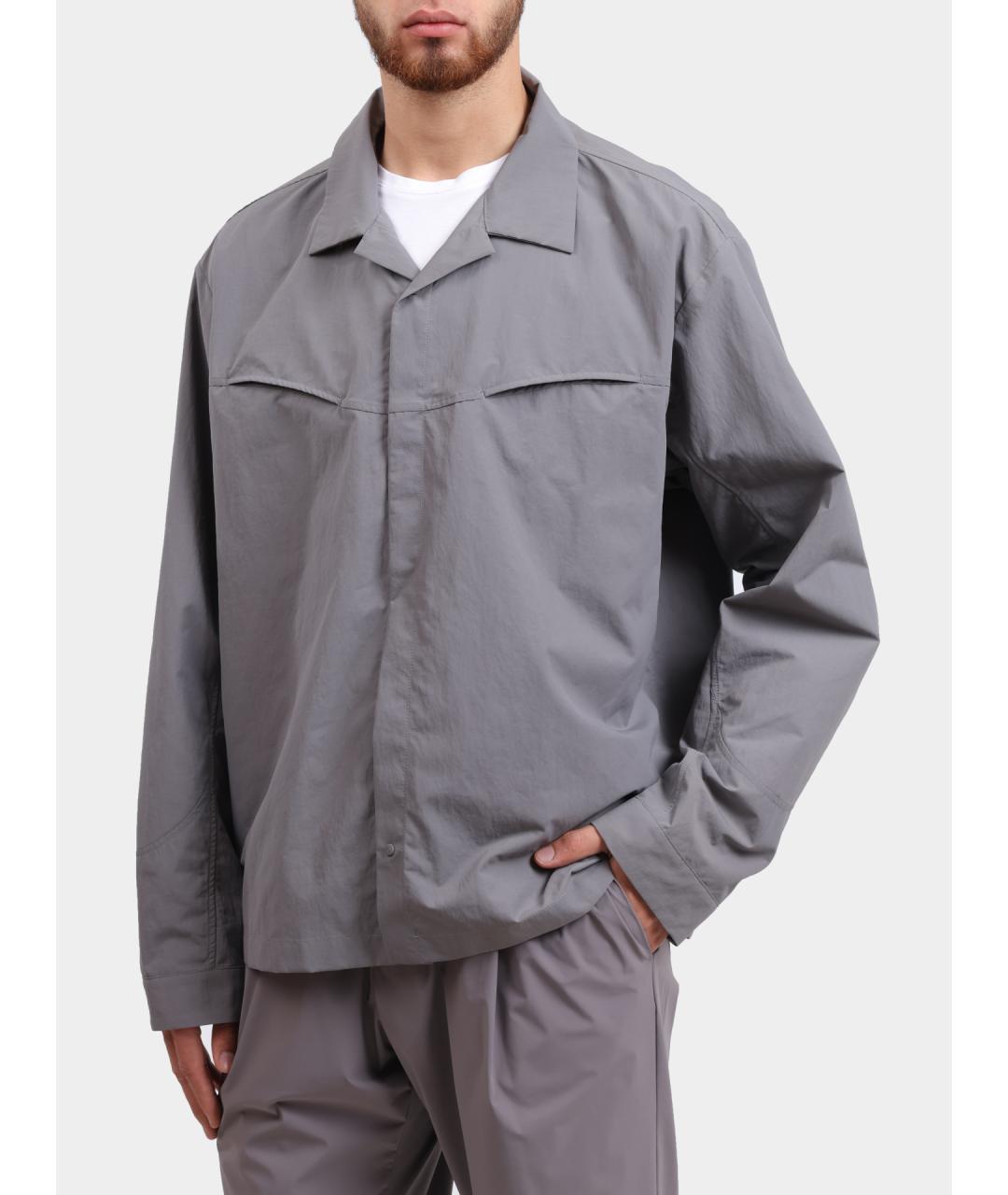 HERNO Серая полиамидовая куртка, фото 3