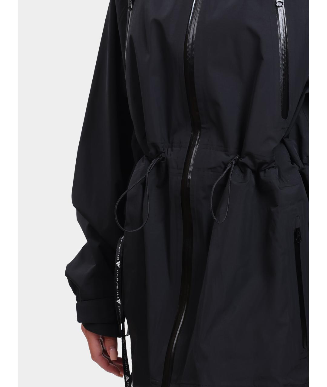 ADIDAS BY STELLA MCCARTNEY Черная полиамидовая куртка, фото 4