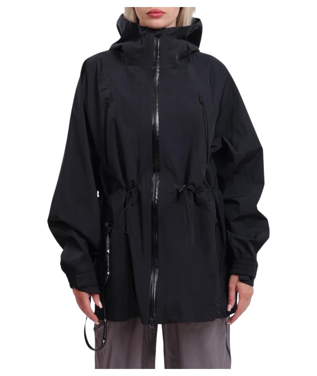 ADIDAS BY STELLA MCCARTNEY Черная полиамидовая куртка, фото 1