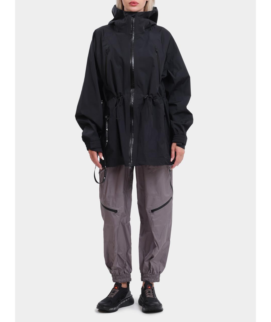 ADIDAS BY STELLA MCCARTNEY Черная полиамидовая куртка, фото 3
