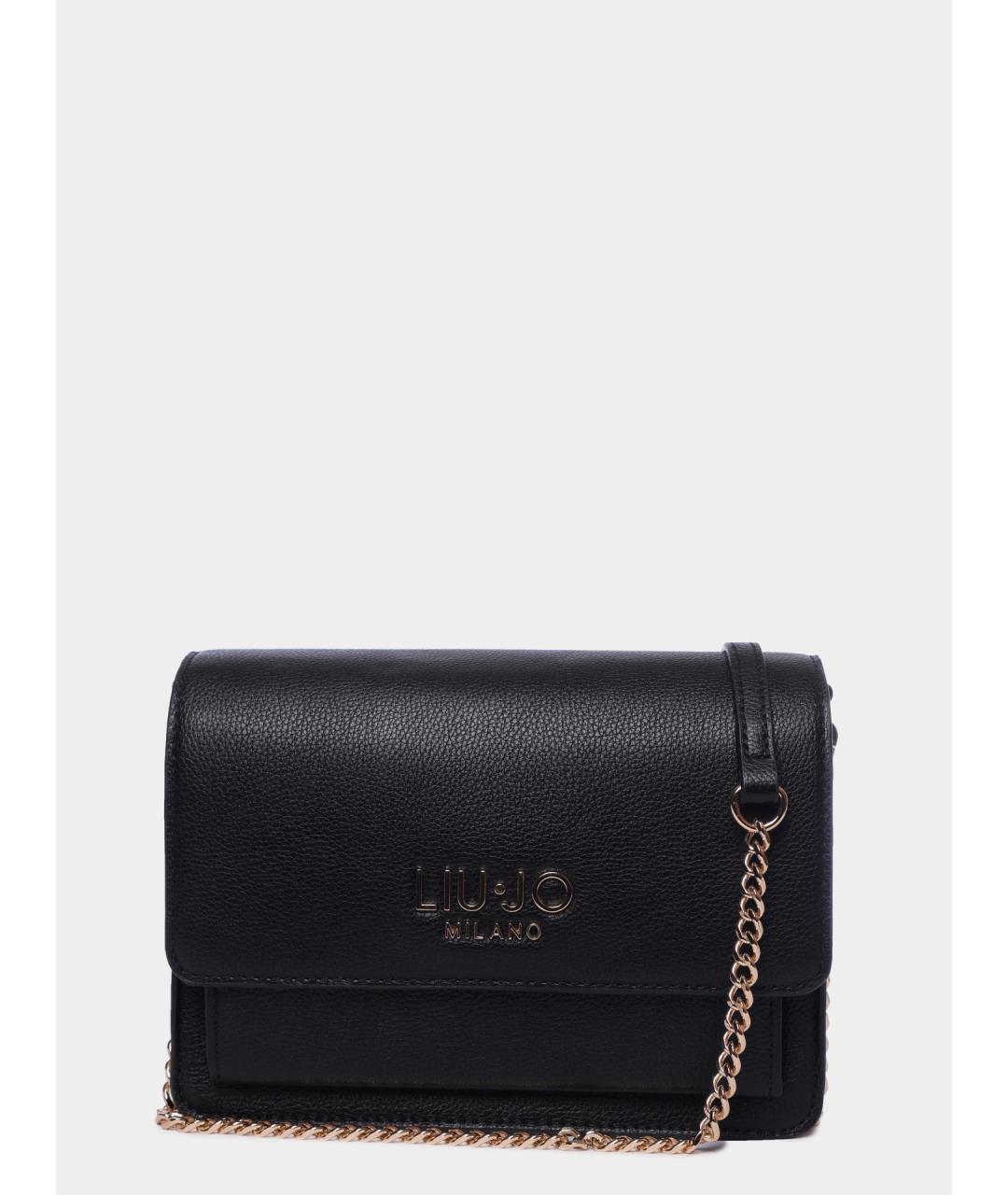 LIU JO Черная сумка через плечо, фото 6
