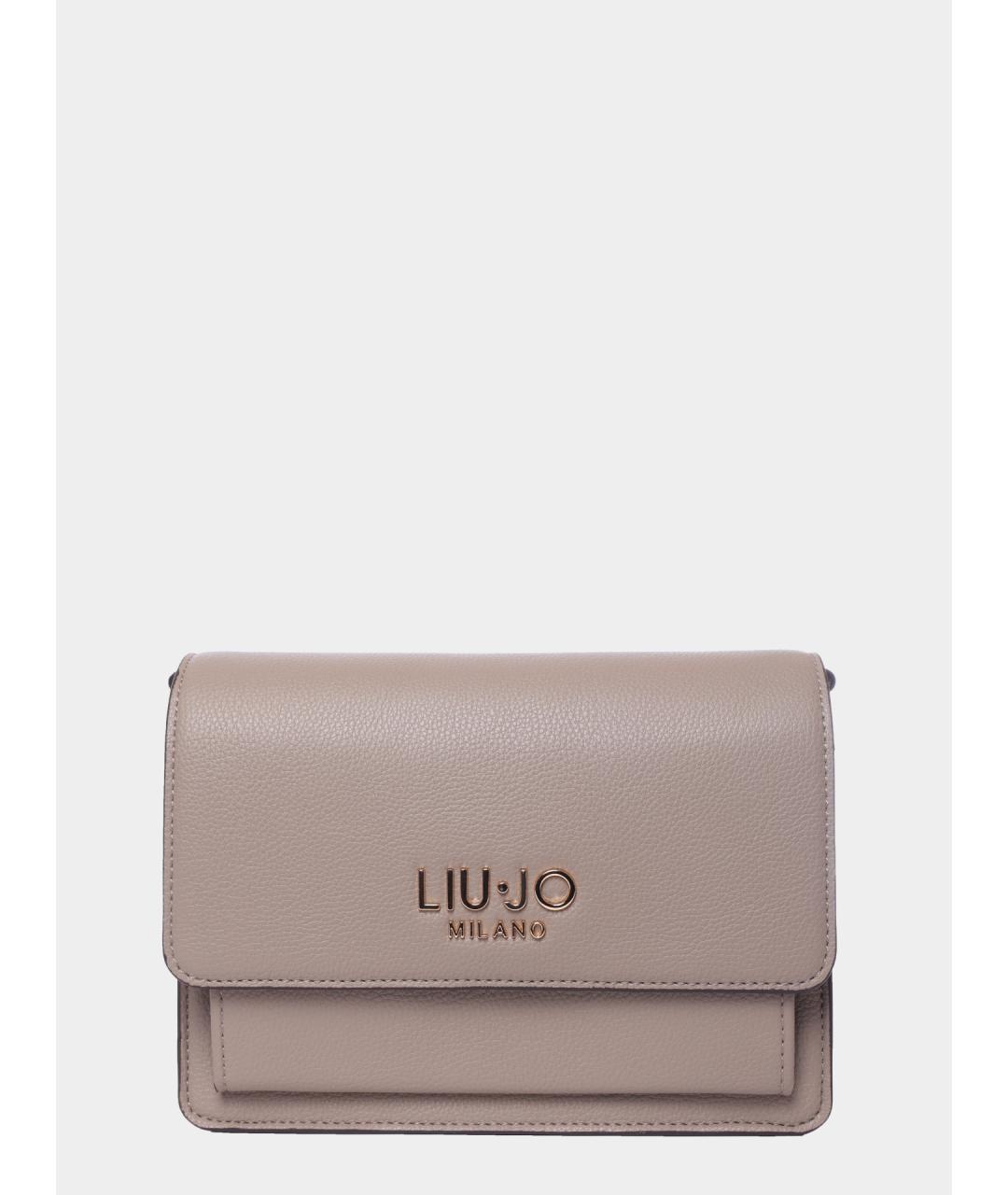 LIU JO Бежевая сумка через плечо, фото 2