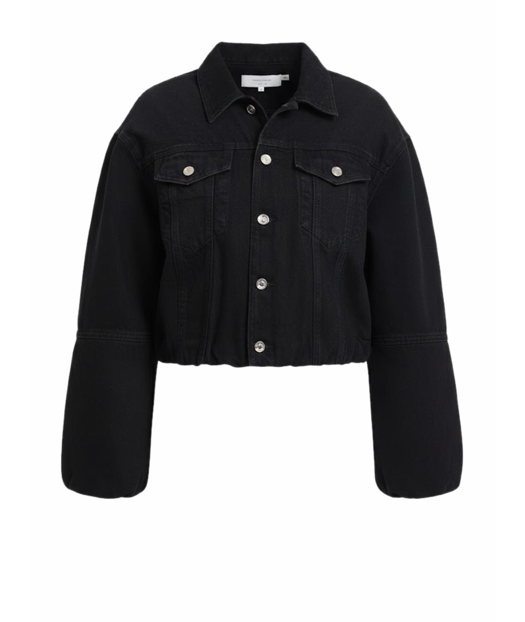 LIU JO Черная хлопковая куртка, фото 1