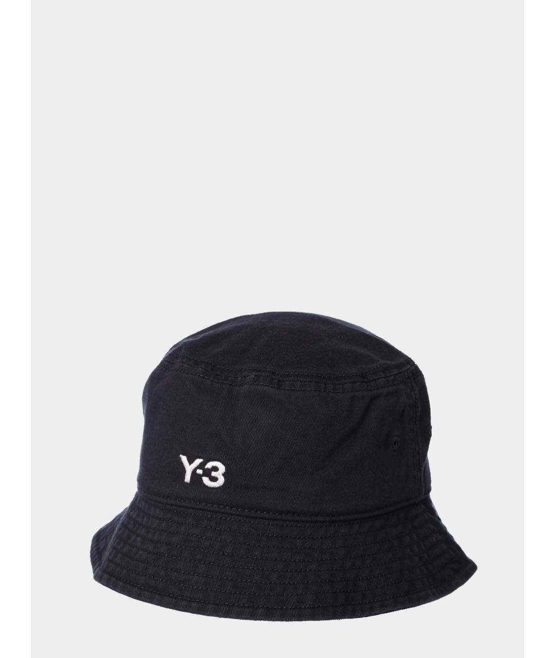 Y-3 Черная хлопковая кепка/бейсболка, фото 2