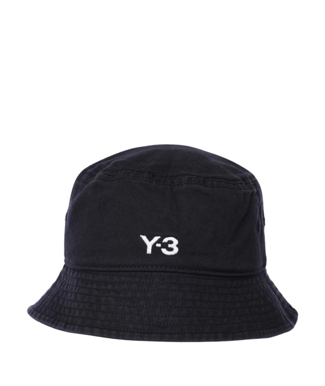 Y-3 Черная хлопковая кепка/бейсболка, фото 1