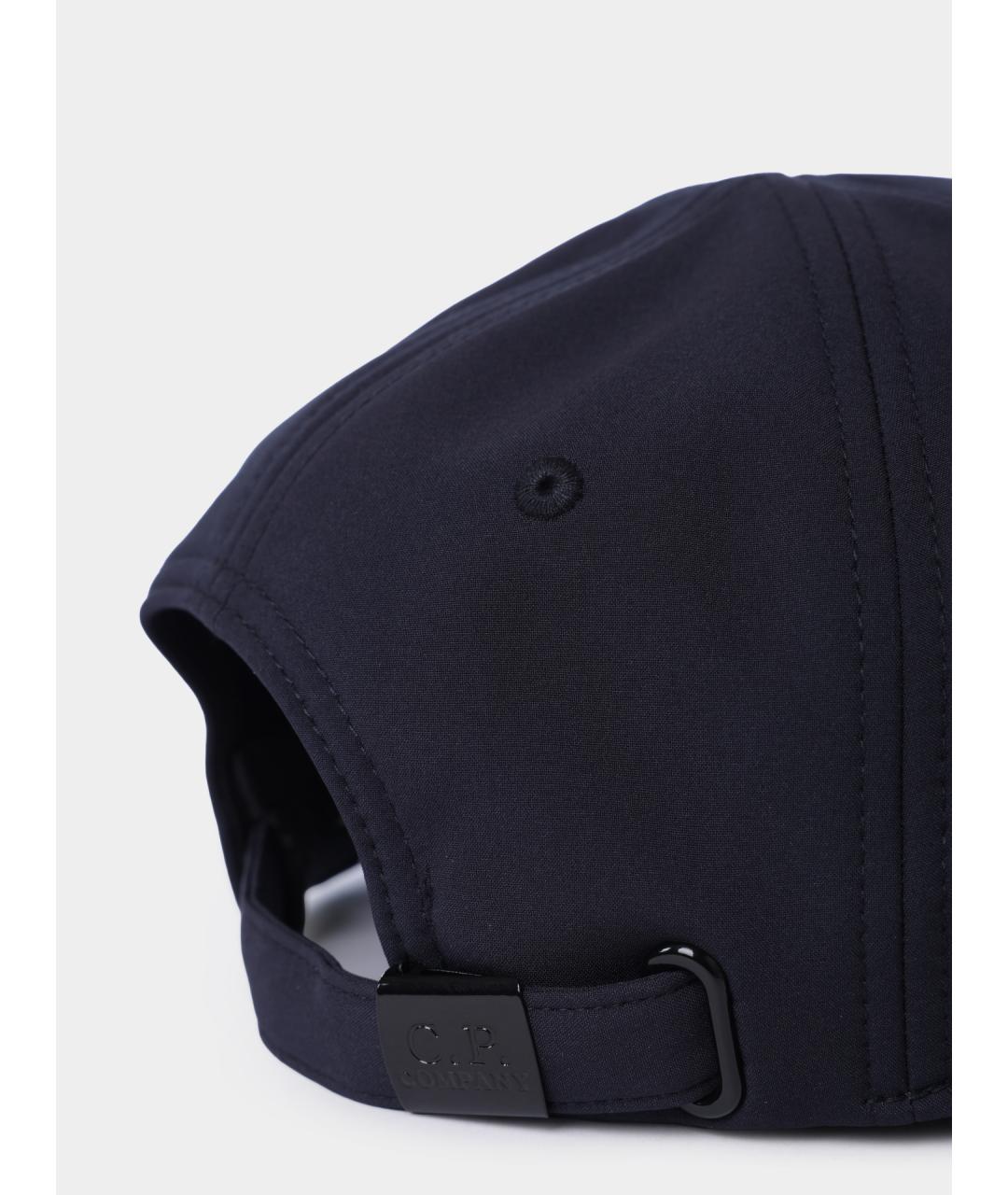 CP COMPANY Темно-синяя синтетическая кепка/бейсболка, фото 4