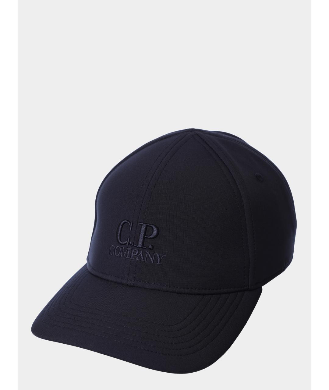CP COMPANY Темно-синяя синтетическая кепка/бейсболка, фото 5