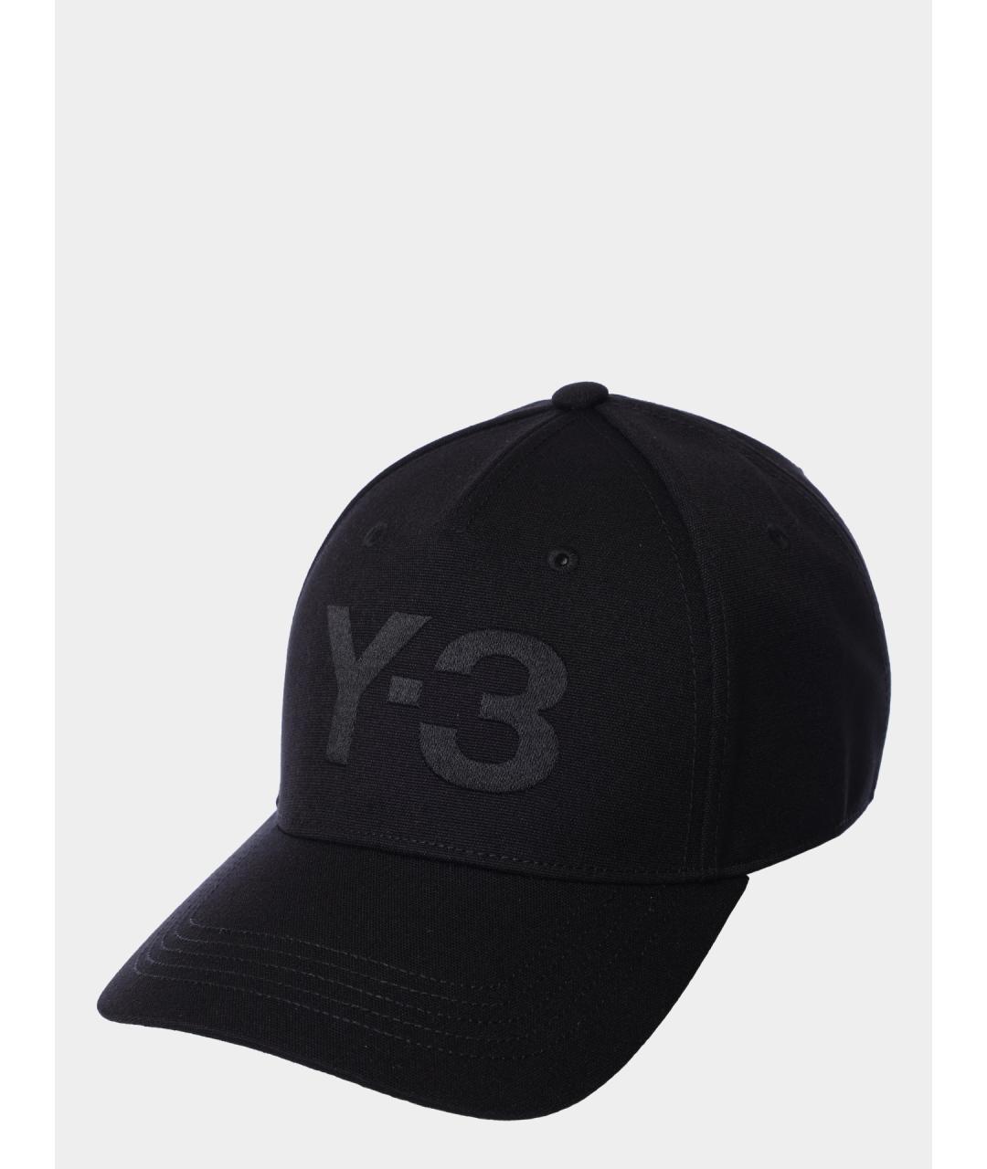 Y-3 Черная синтетическая кепка/бейсболка, фото 5