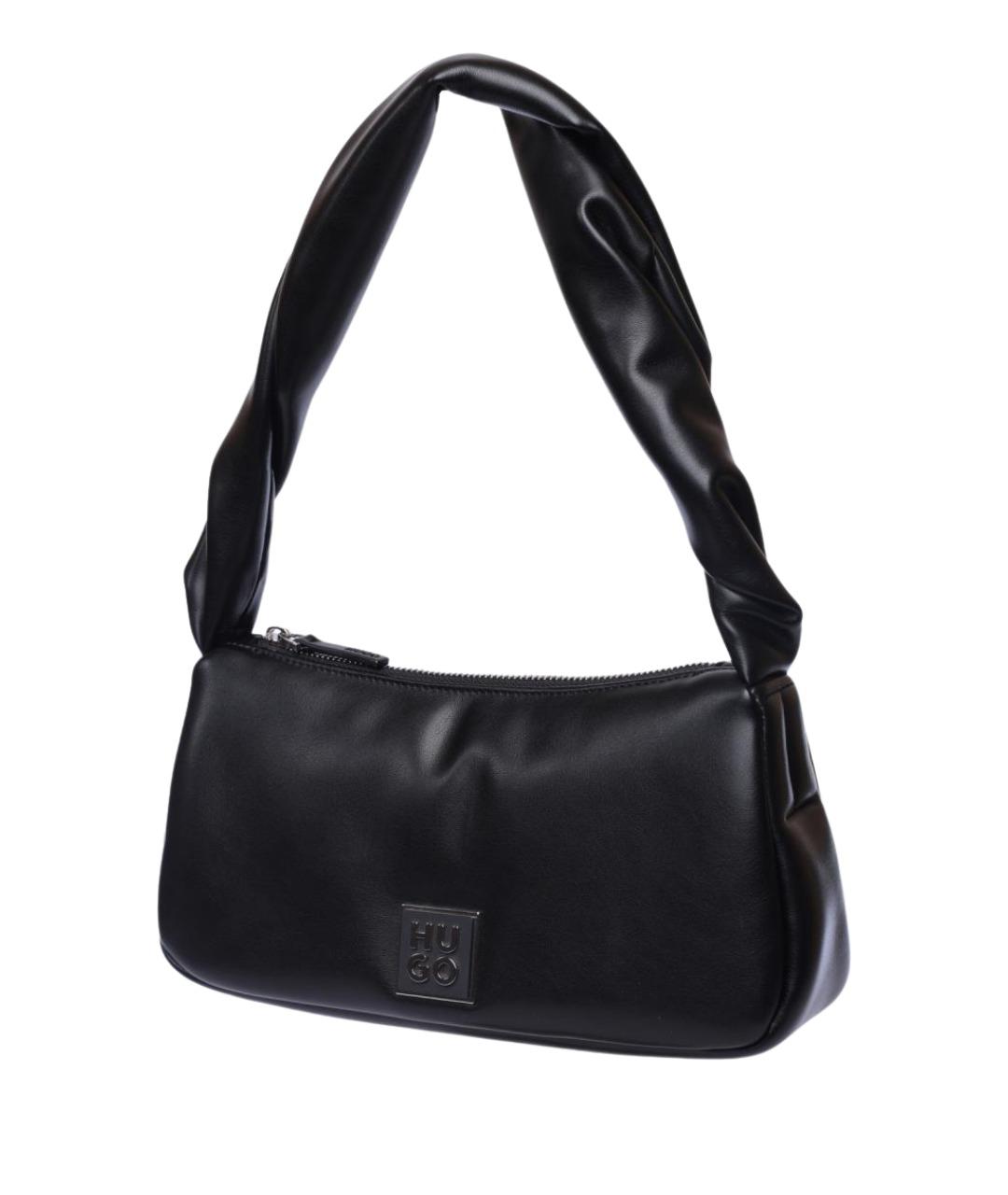 HUGO Черная сумка через плечо, фото 2