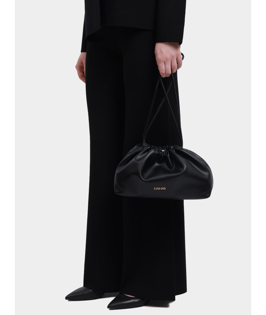 LIU JO Черная сумка через плечо, фото 2