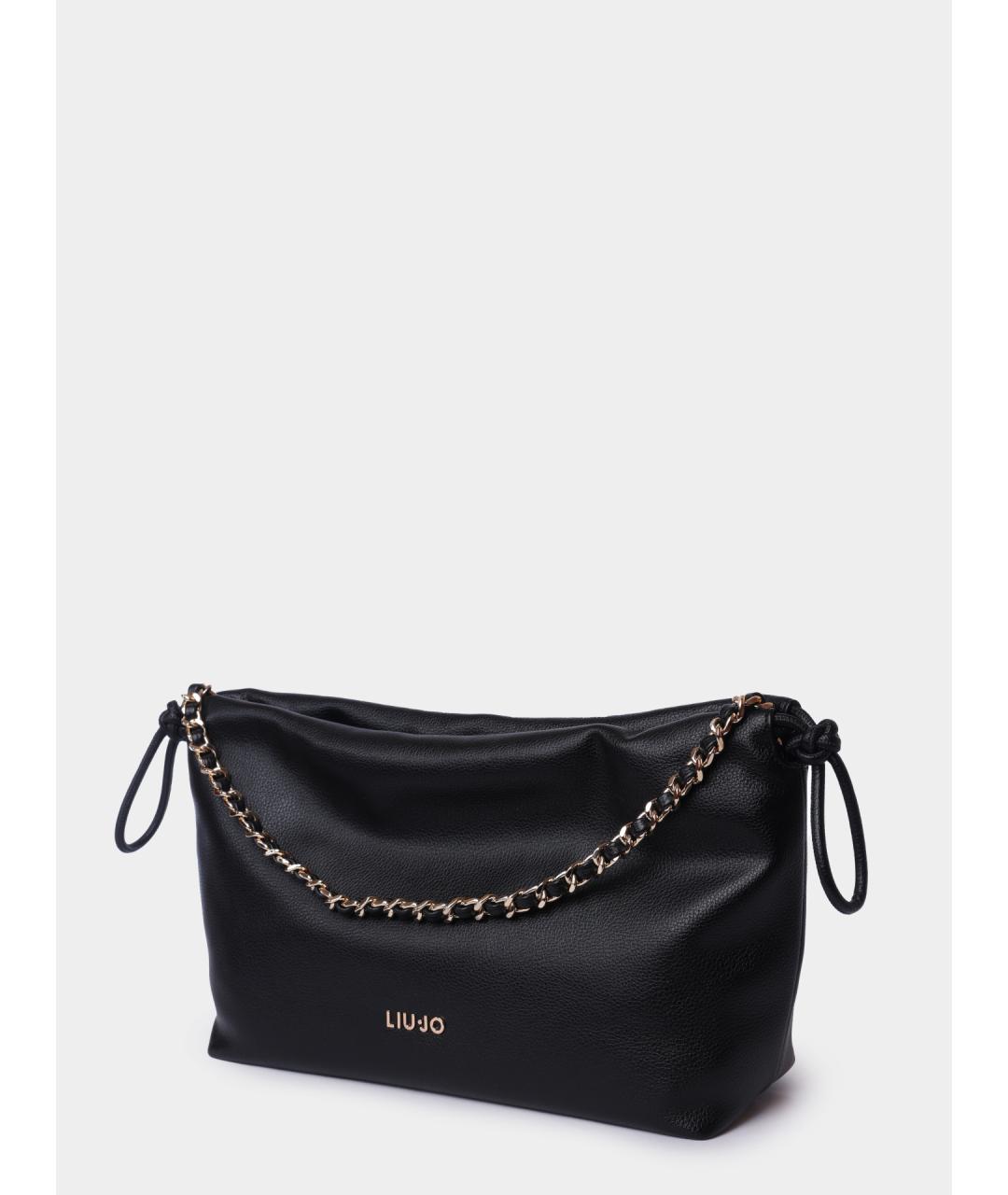 LIU JO Черная сумка через плечо, фото 3