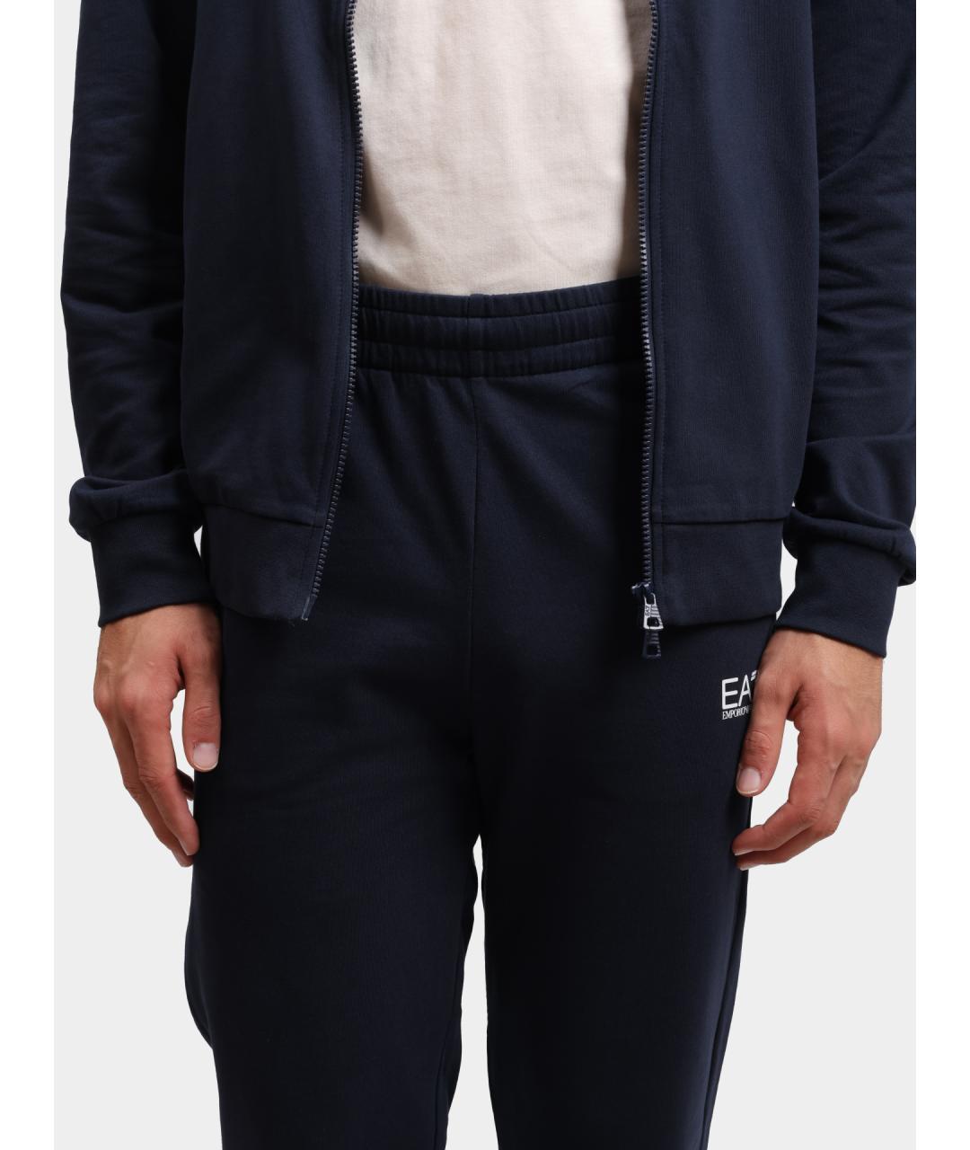 EA7 Синий повседневный костюм, фото 6