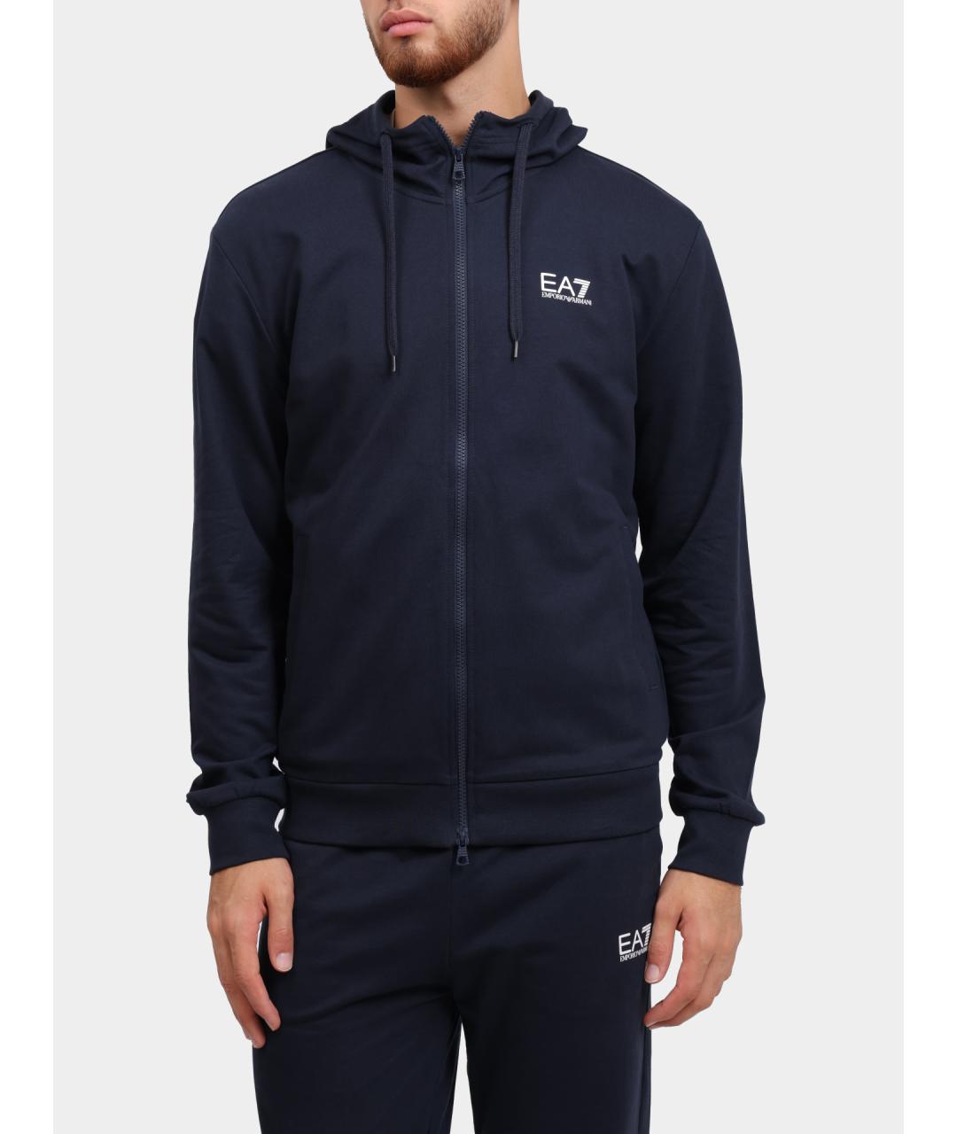 EA7 Синий повседневный костюм, фото 2