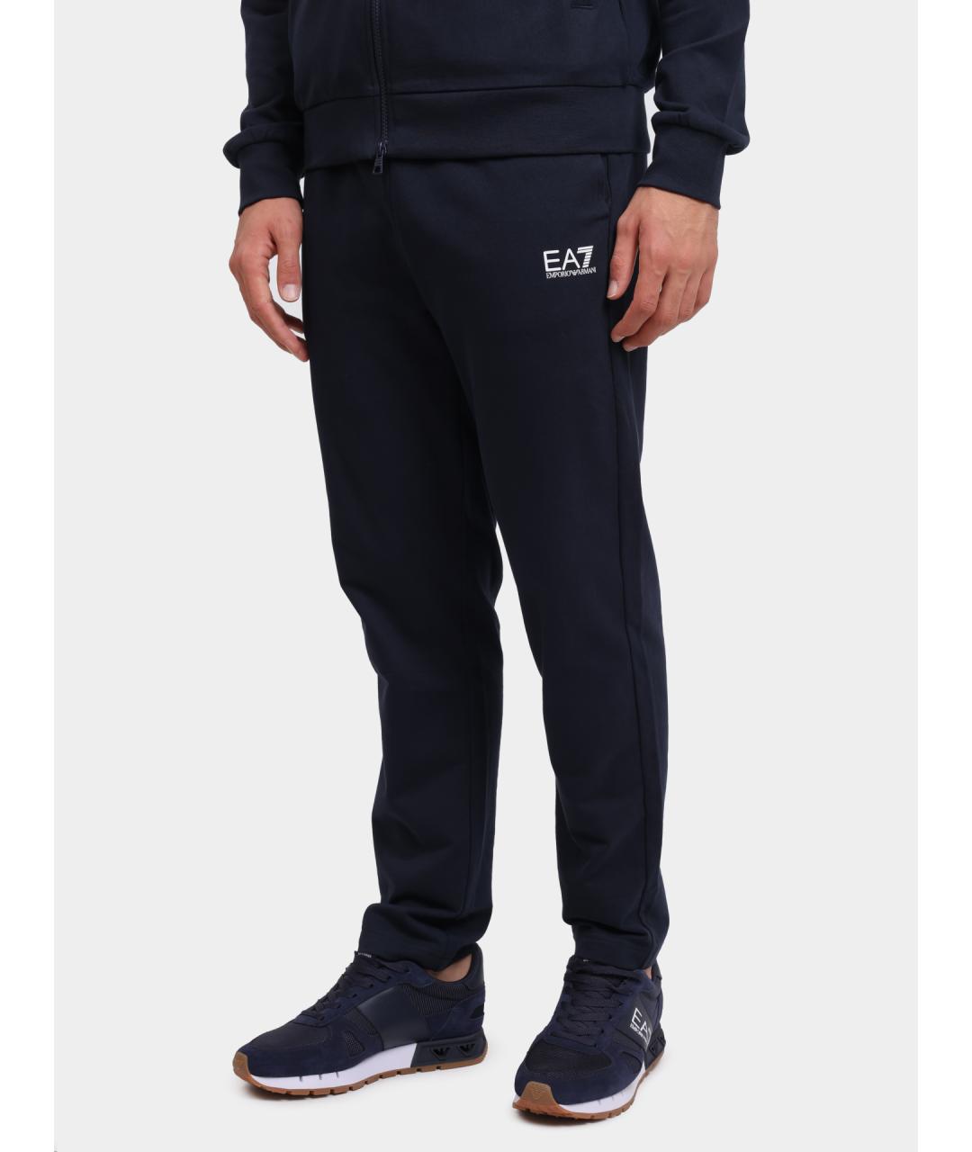 EA7 Синий повседневный костюм, фото 5