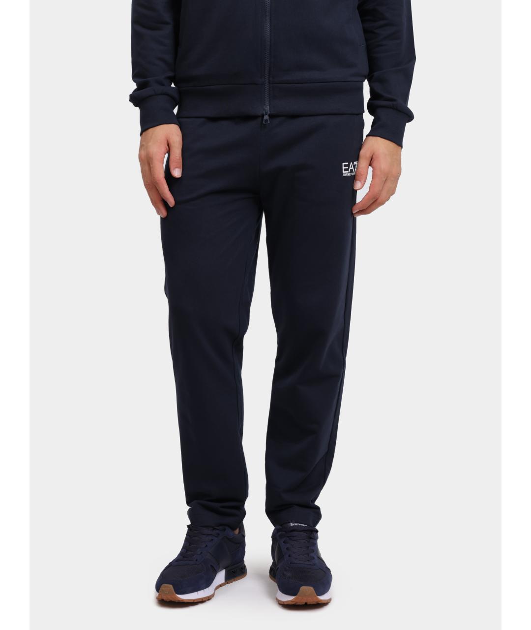 EA7 Синий повседневный костюм, фото 3