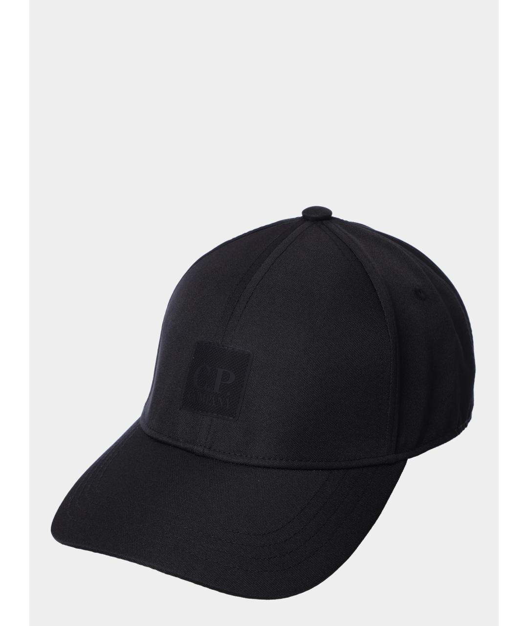 CP COMPANY Черная шерстяная кепка/бейсболка, фото 5