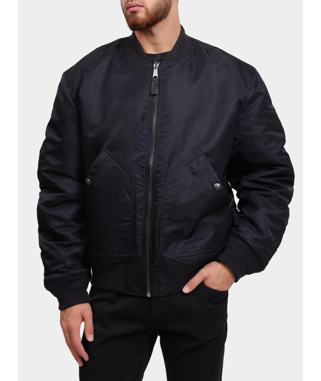 DIESEL Черная куртка, фото 2