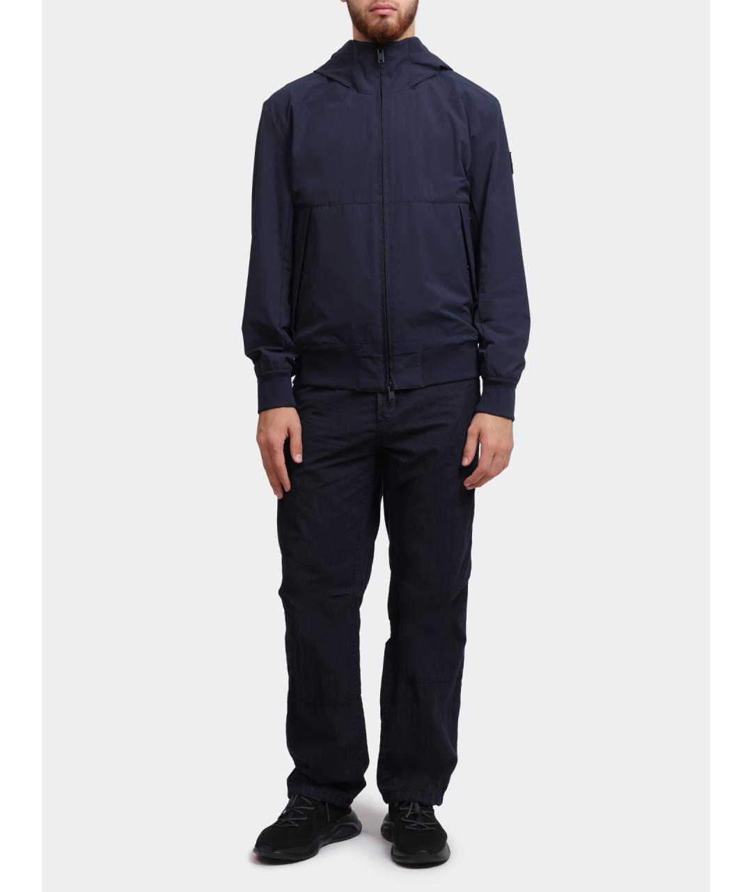 HUGO BOSS Темно-синяя куртка, фото 2