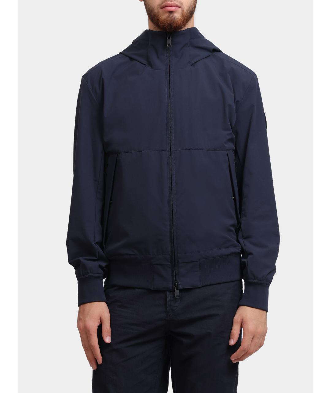 HUGO BOSS Темно-синяя куртка, фото 6