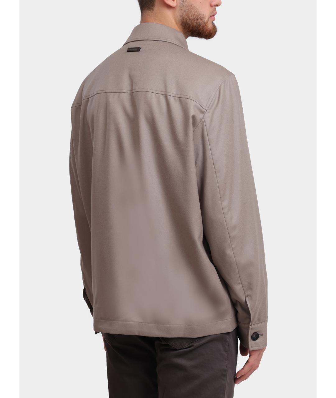 PESERICO Бежевая куртка, фото 3