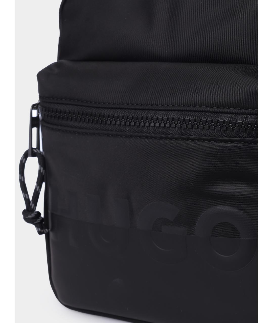 HUGO Черная сумка на плечо, фото 3