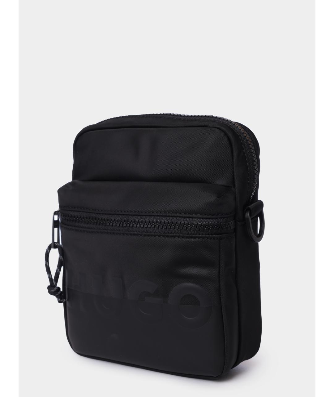 HUGO Черная сумка на плечо, фото 2