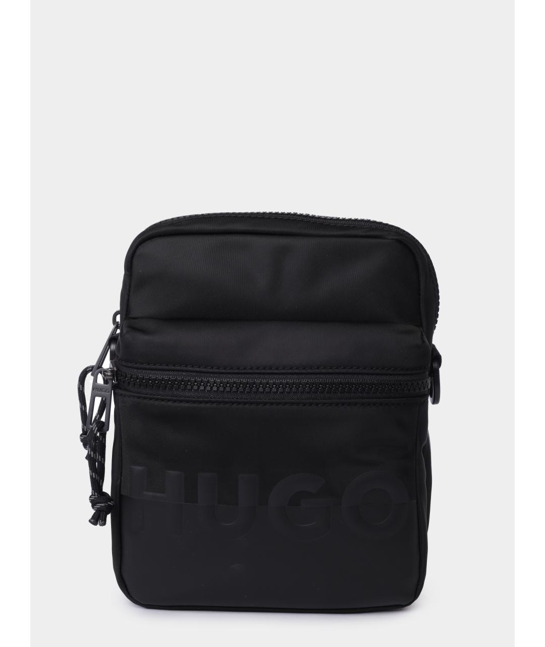 HUGO Черная сумка на плечо, фото 6