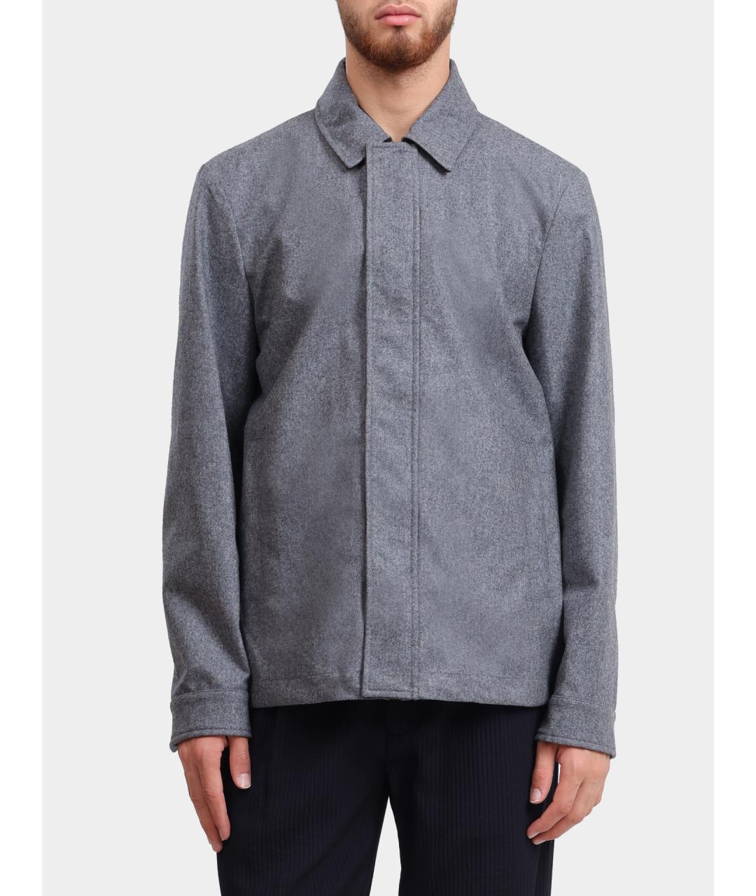 PESERICO Серая шерстяная куртка, фото 6