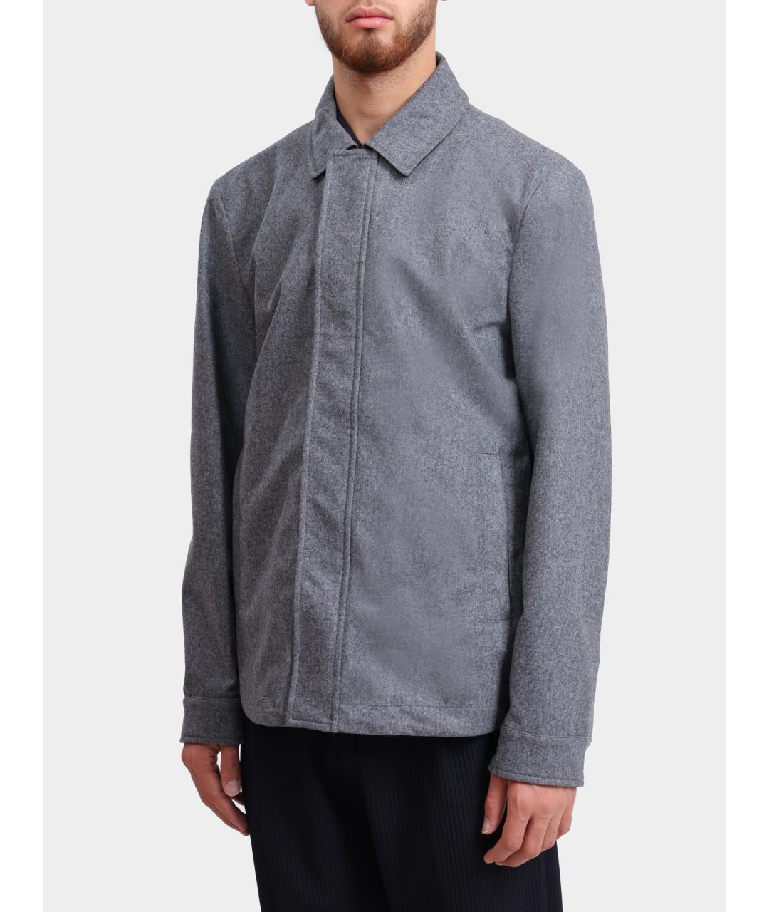 PESERICO Серая шерстяная куртка, фото 5