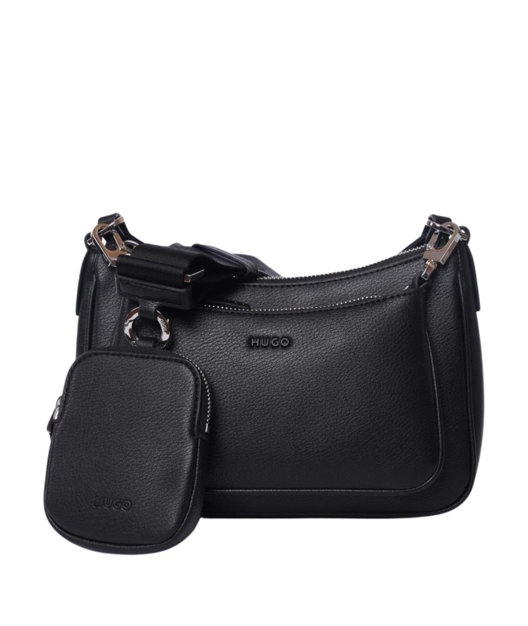 HUGO Черная сумка через плечо, фото 1