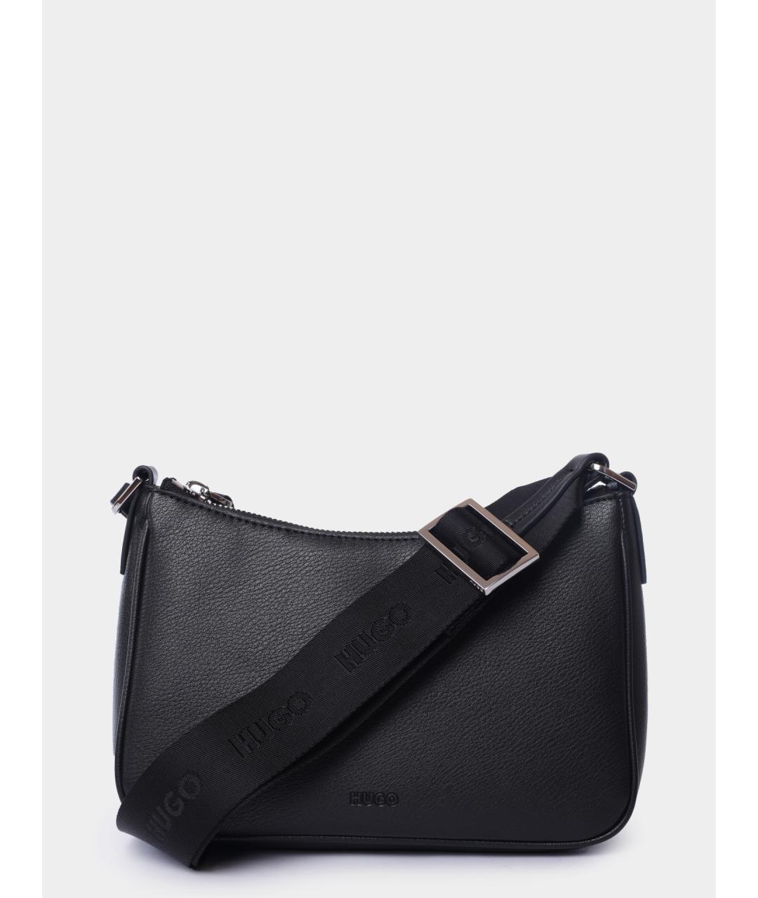 HUGO Черная сумка через плечо, фото 2