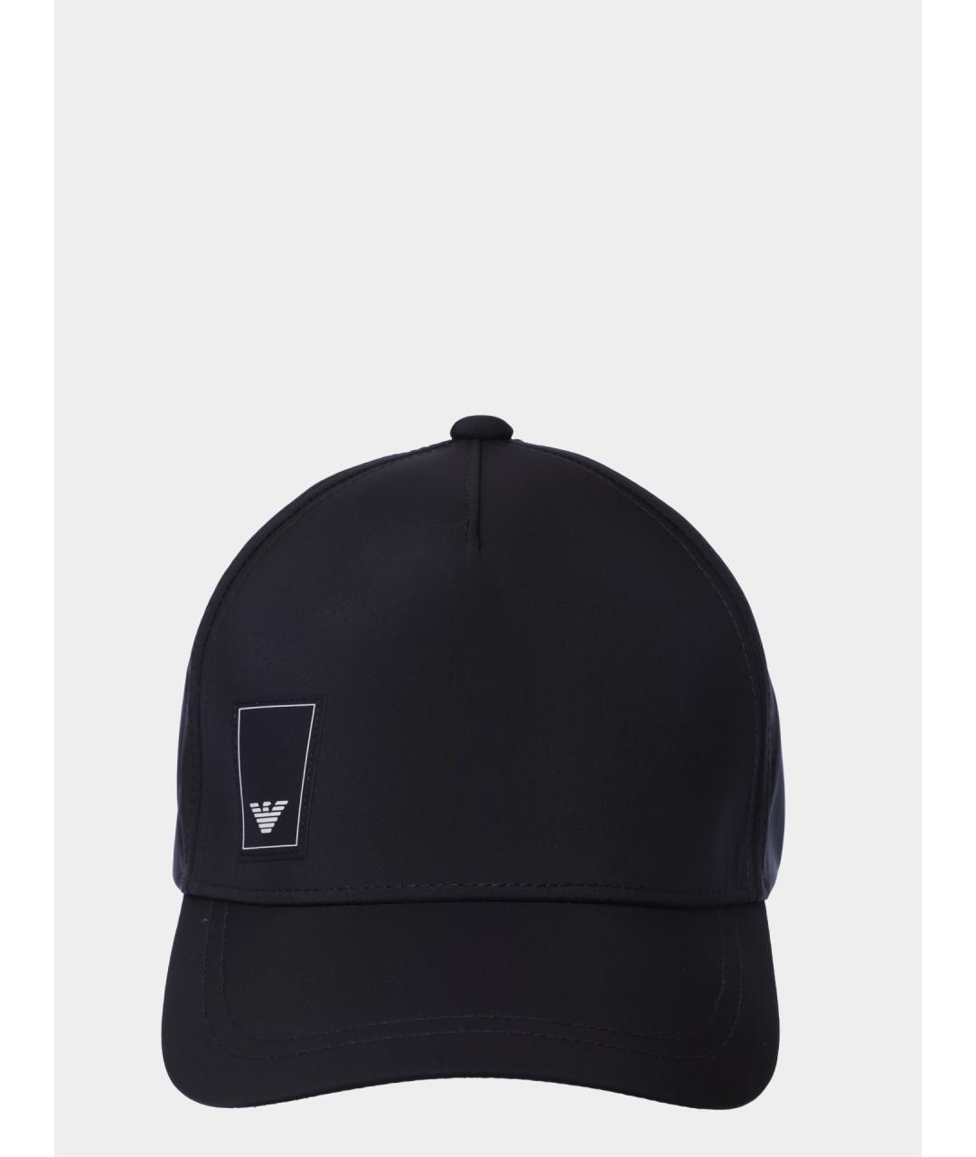EMPORIO ARMANI Темно-синяя синтетическая кепка/бейсболка, фото 3