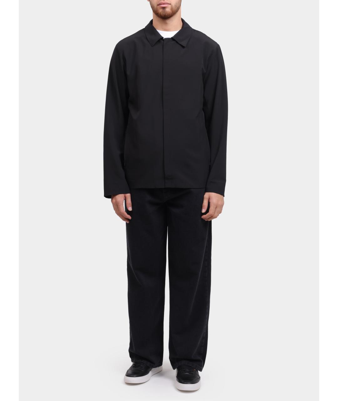 CALVIN KLEIN Черная полиамидовая куртка, фото 2