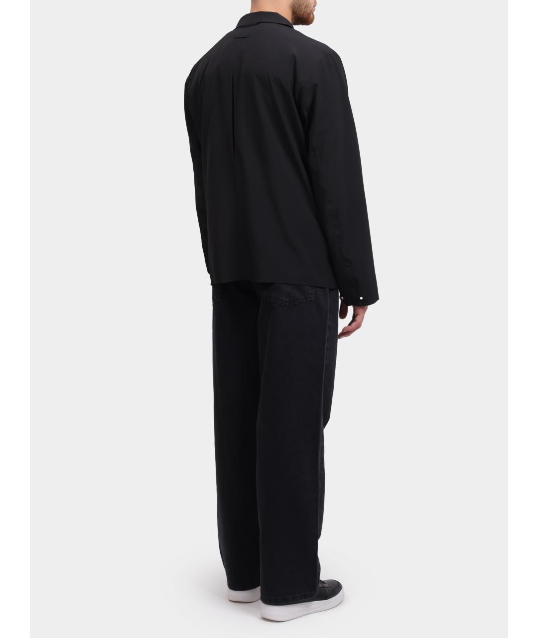 CALVIN KLEIN Черная полиамидовая куртка, фото 4