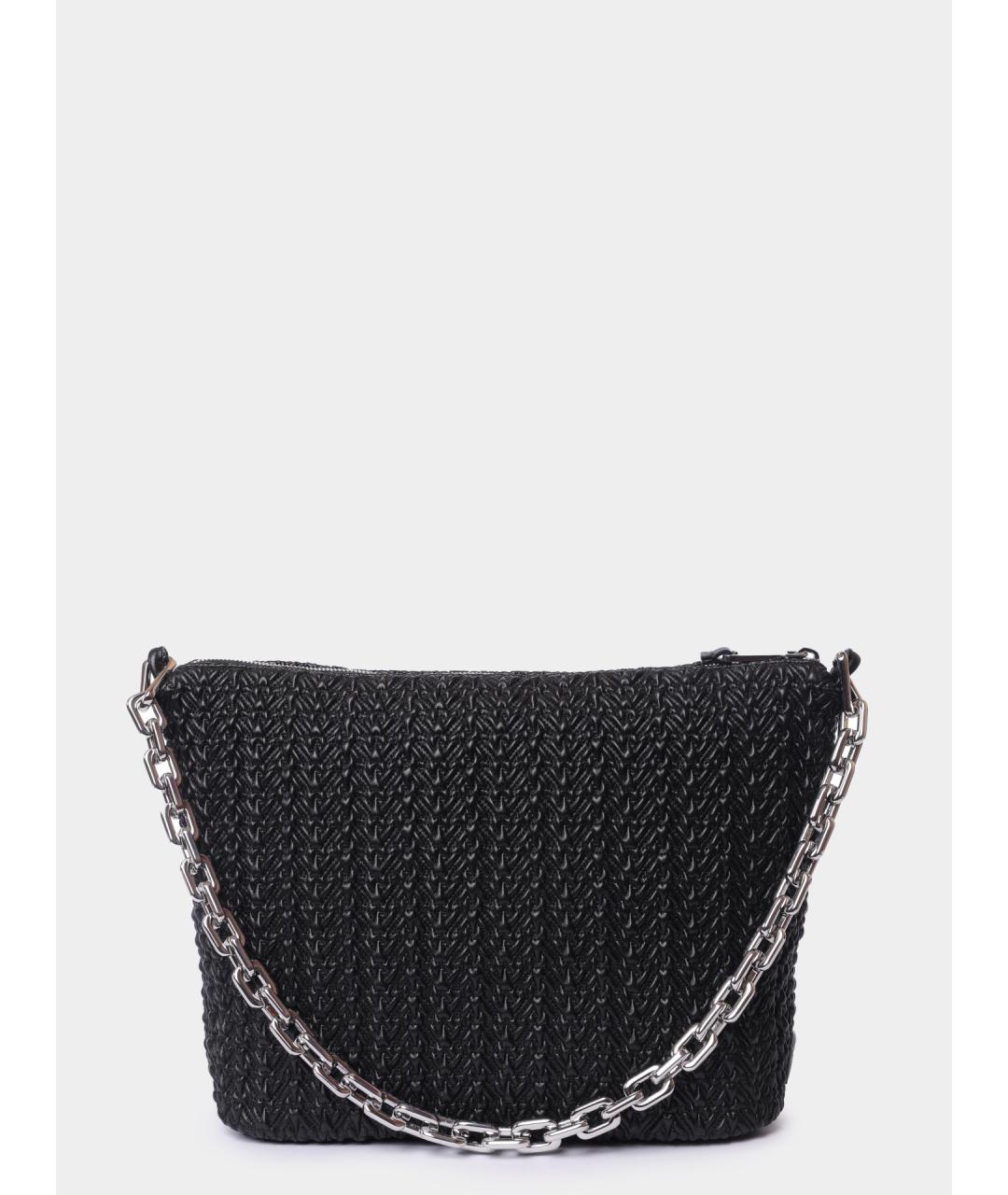 EMPORIO ARMANI Черная сумка через плечо, фото 6