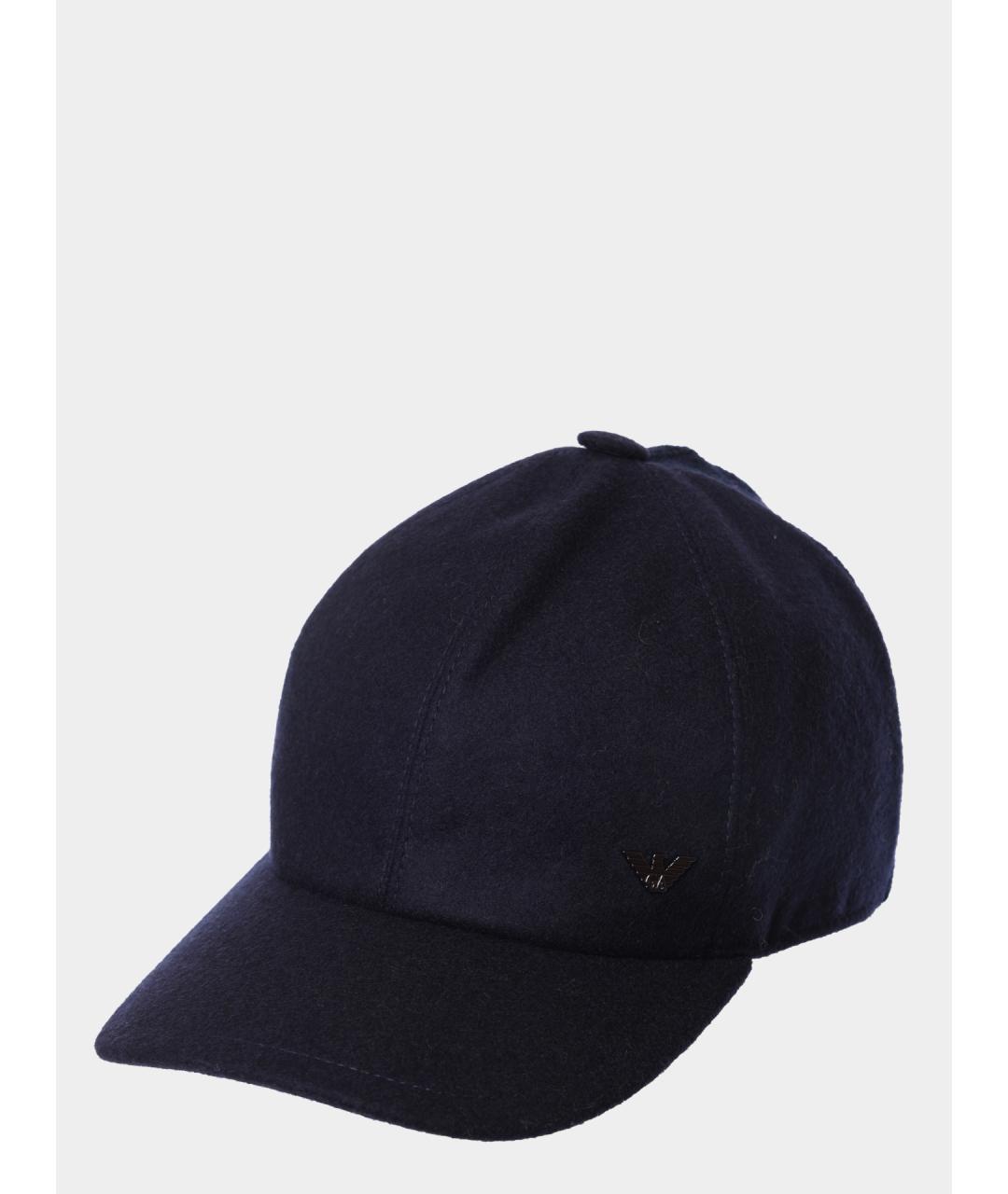 EMPORIO ARMANI Темно-синяя кепка/бейсболка, фото 5